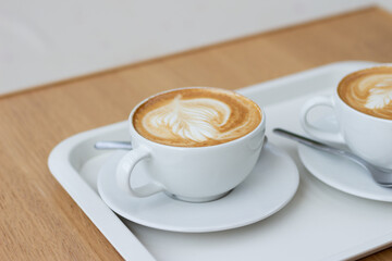cup of cappuccino