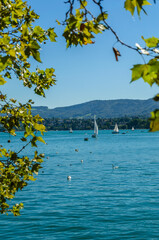 View of Lake Zurich, Switzerland