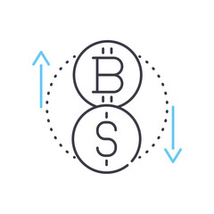 confirmation line icon, outline symbol, vector illustration, concept sign