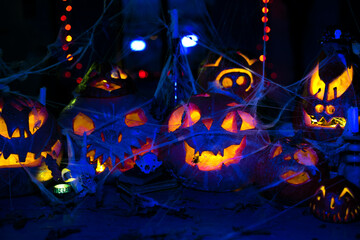 Halloween O' Jack Lanterns Background