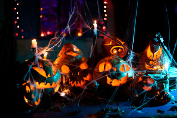 Halloween O' Jack Lanterns Background