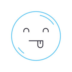 dummy icon line icon, outline symbol, vector illustration, concept sign