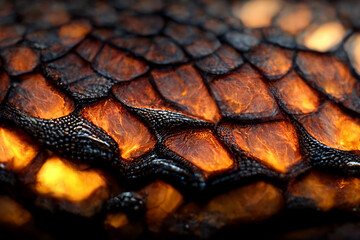 flaming dragon scales textures