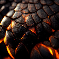 flaming dragon scales textures