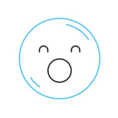 dummy icon line icon, outline symbol, vector illustration, concept sign