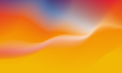 Beautiful gradient background in yellow, orange and white smooth and soft texture