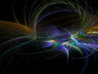 Fototapeta premium Imaginatory fractal abstract background Image