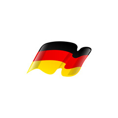 German flag illustration icon vector clipart