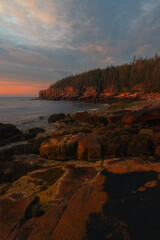 Sunrise at Otter Point, Acadia National Park