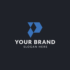 Fototapeta premium Simple Trade Logo Set Vector collection