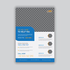 professional Business flyer template design