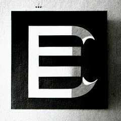 euro symbol on black