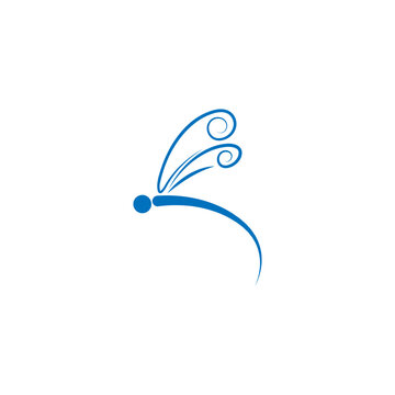 recommend clip art: Dragonfly icon logo design