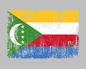 Comoros Flag Vector