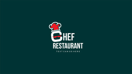 Chef Restaurant Logo - vector Artwork
