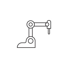 robotic porcess automation vector for website symbol icon presentation