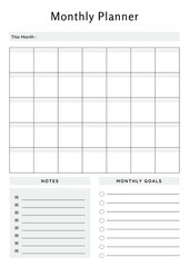 Monthly Planner