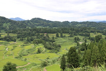 Fototapeta na wymiar 日本の原風景ｉｎ新潟県