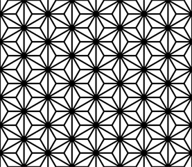 Seamless pattern with geometric triangle