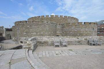 Artillery fort constructed by Henry VIII in Deal, Kent, between 1539 and 1540.