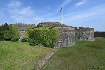 Artillery fort constructed by Henry VIII in Deal, Kent, between 1539 and 1540.