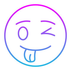 Crazy Line Gradient Icon