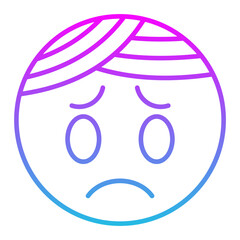Bandages Line Gradient Icon