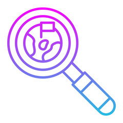 Discovery Line Gradient Icon