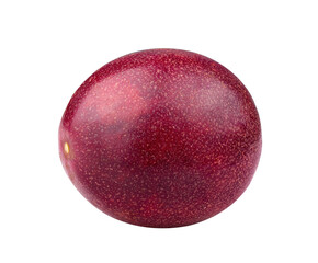 Passion fruit isolated in transparent png format