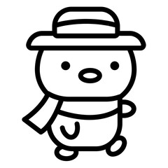 bear cartoon icon 