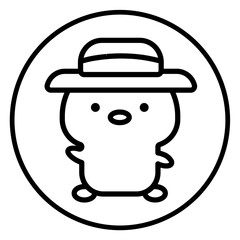 bear cartoon icon 