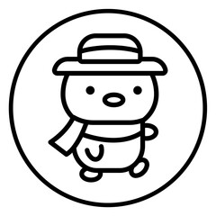 bear cartoon icon 