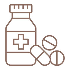 Medicine Multicolor Line Icon