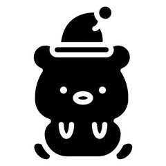 bear cartoon icon 
