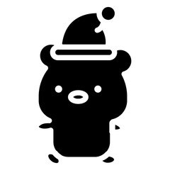 bear cartoon icon 