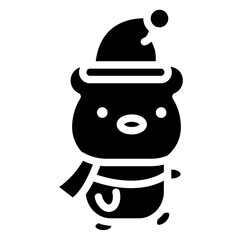 bear cartoon icon 
