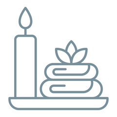 Spa Multicolor Line Icon