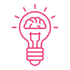 Idea Multicolor Line Icon