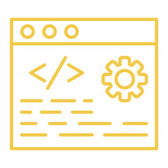 Development Multicolor Line Icon