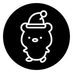 bear cartoon icon 