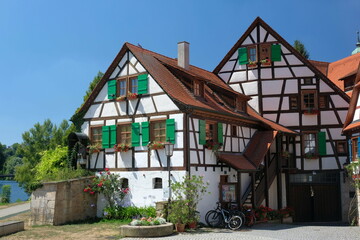 Fachwerkhaus am Neckar