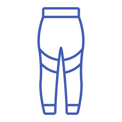 Leggins Multicolor Line Icon
