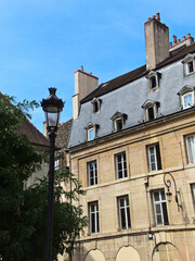 Fototapeta na wymiar Dijon, August 2022 - Visit to the beautiful city of Dijon