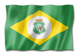Ceara state flag, Brazil