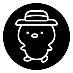 bear cartoon icon 