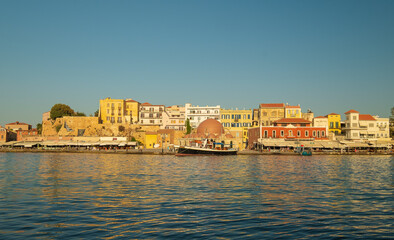 Fototapeta na wymiar Chania, Crete Island, Venezian Port