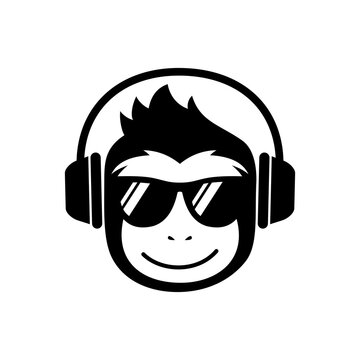 Monkey Headphone Logo