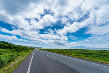 北海道オロロンラインの風景