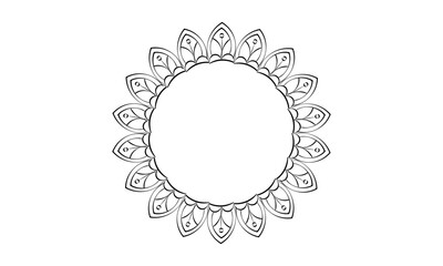 Floral Decoration Elements. Wedding Ornament. use as poster, invitation card, flyer or Banner