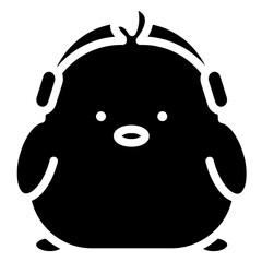chick cartoon icon